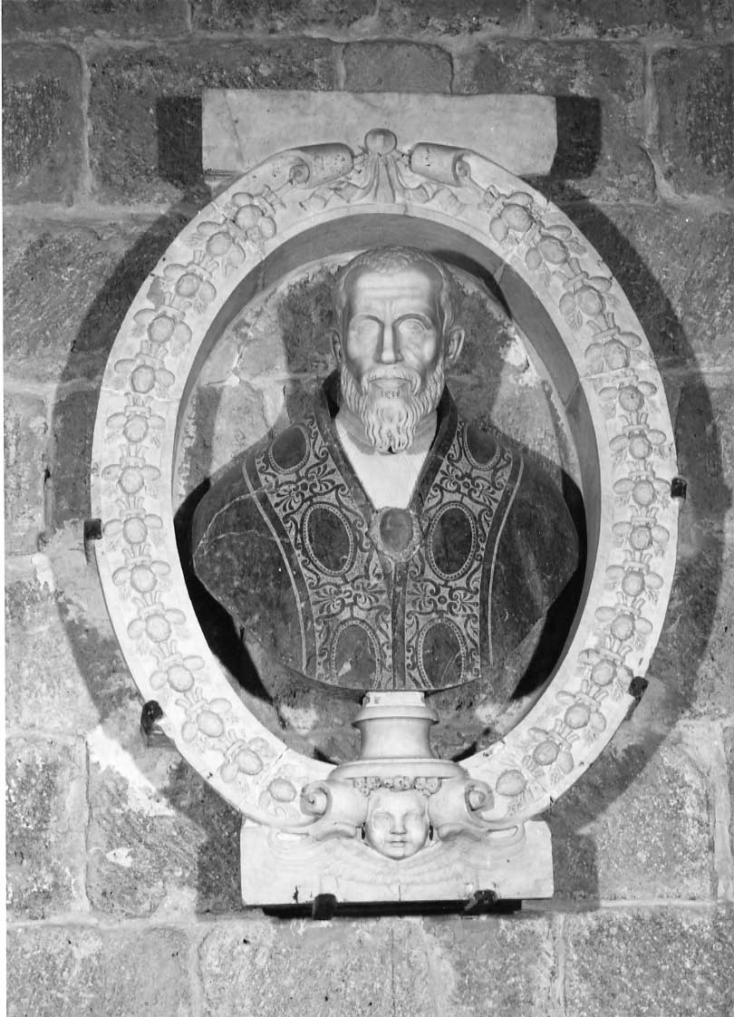 busto ritratto di Gualtiero Sebastiano (busto composto, insieme) di Scalza Ippolito (attribuito) (sec. XVI)