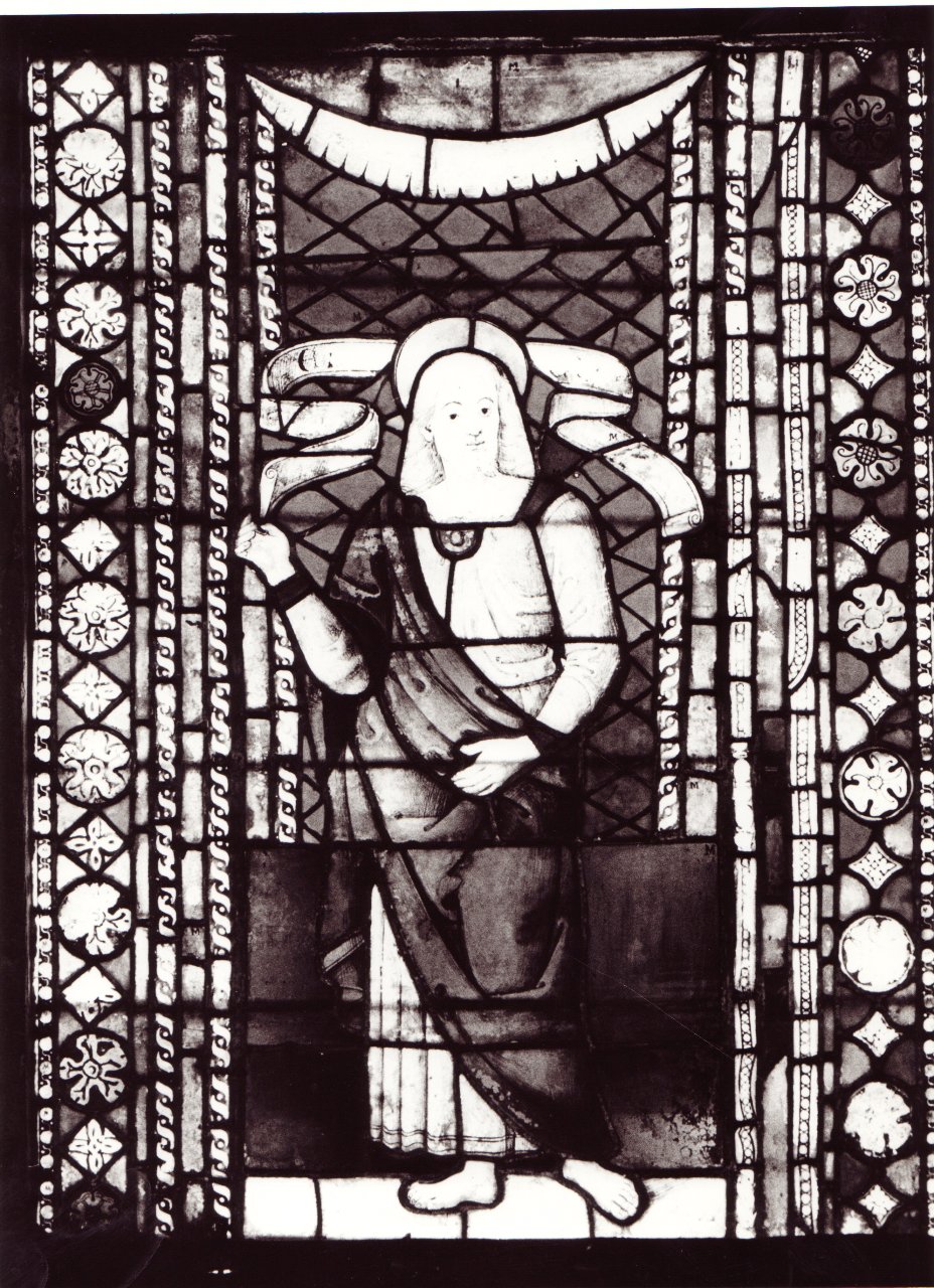Il profeta Elia, Elia (vetrata, complesso decorativo) di Giovanni di Bonino da Assisi (attribuito) (secondo quarto sec. XIV)