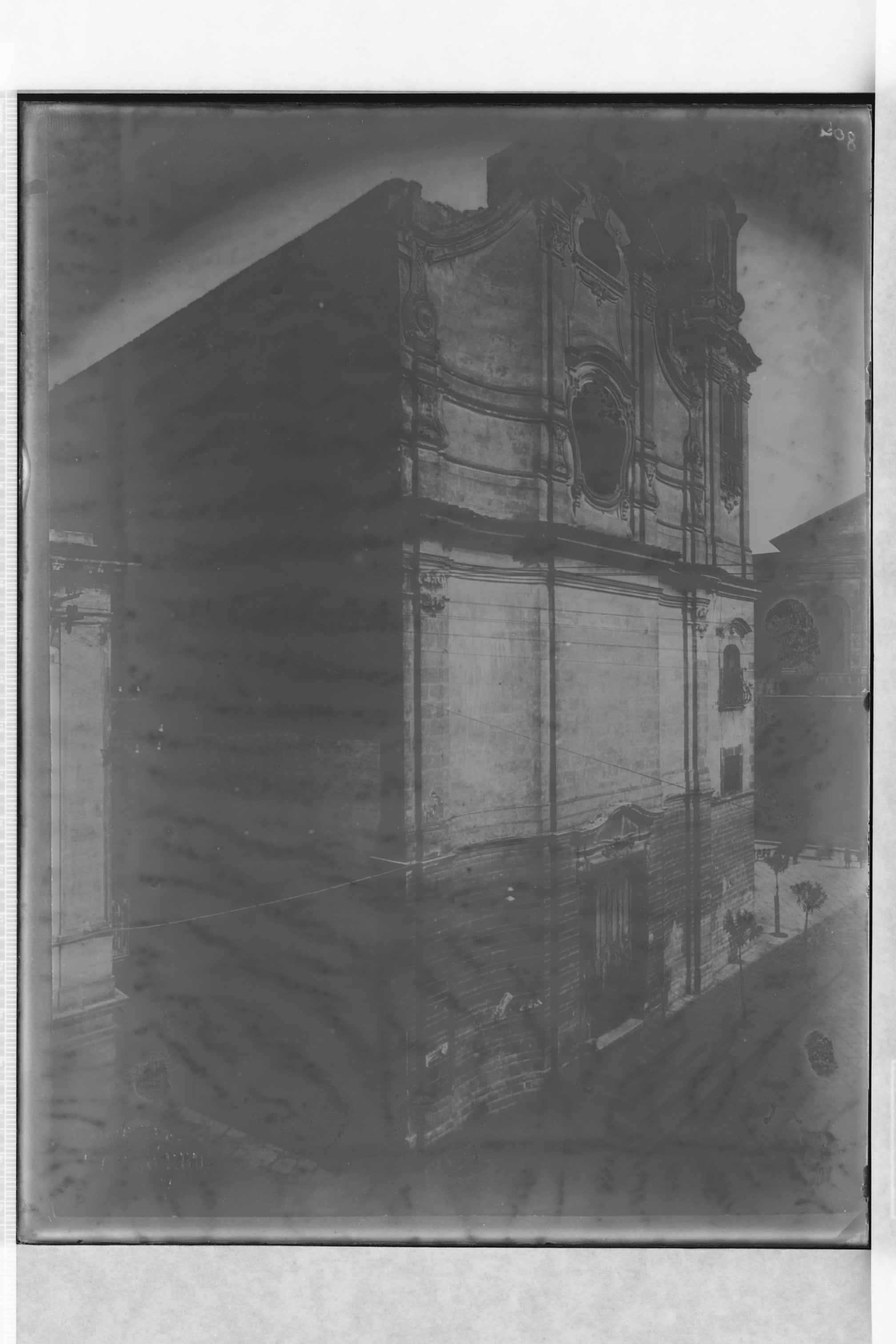 Andria (BA) - Chiesa e Convento delle Benedettine (negativo) di Soprintendenza (secondo quarto XX)