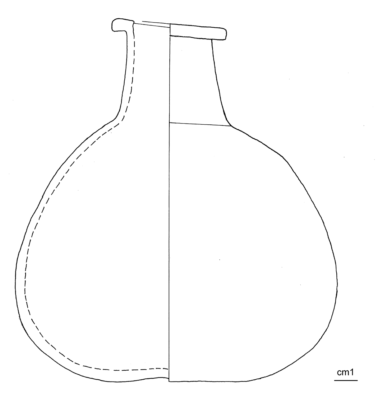 bottiglia, Isings 16 (sec. I d.C)