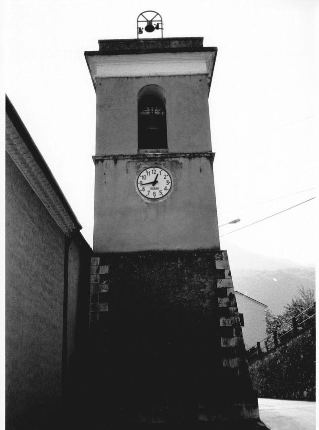 Campanile della chiesa di Santa Maria delle Grazie (campanile) - Campochiaro (CB) 