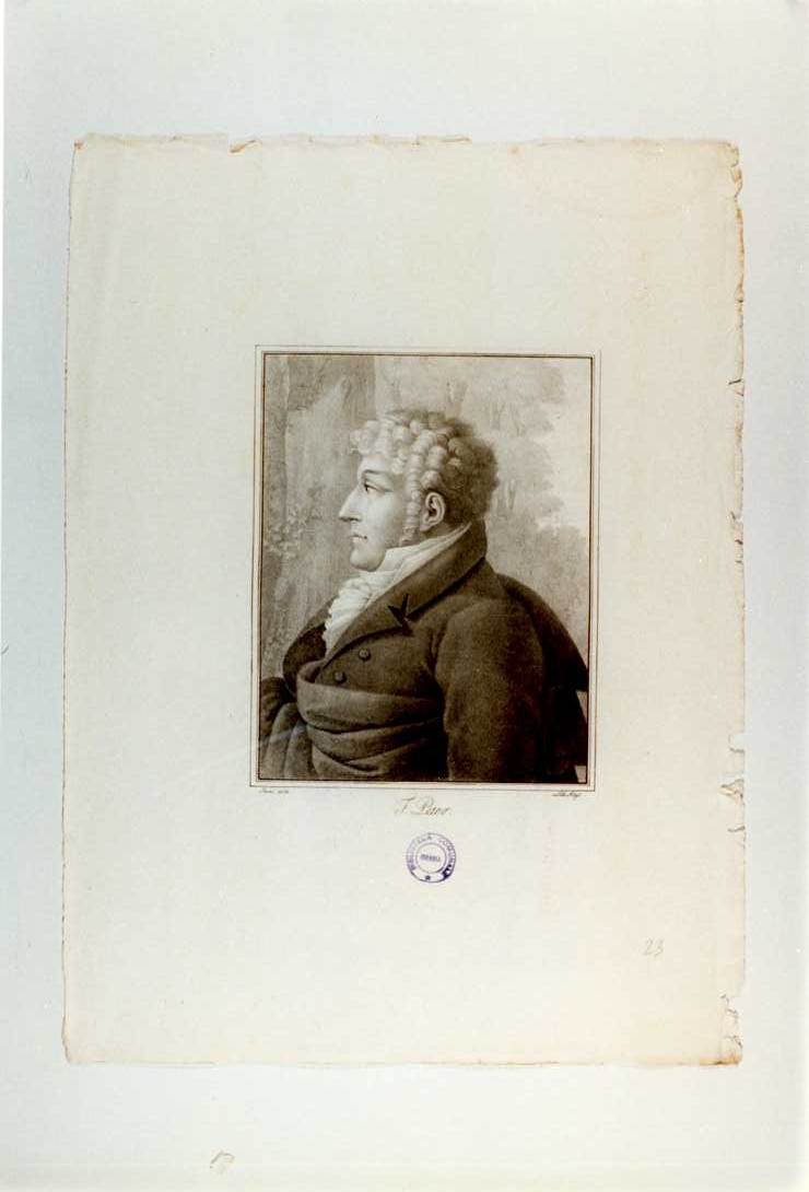 F. PAER (stampa tagliata, serie) di Jausse, Kayt (sec. XIX)