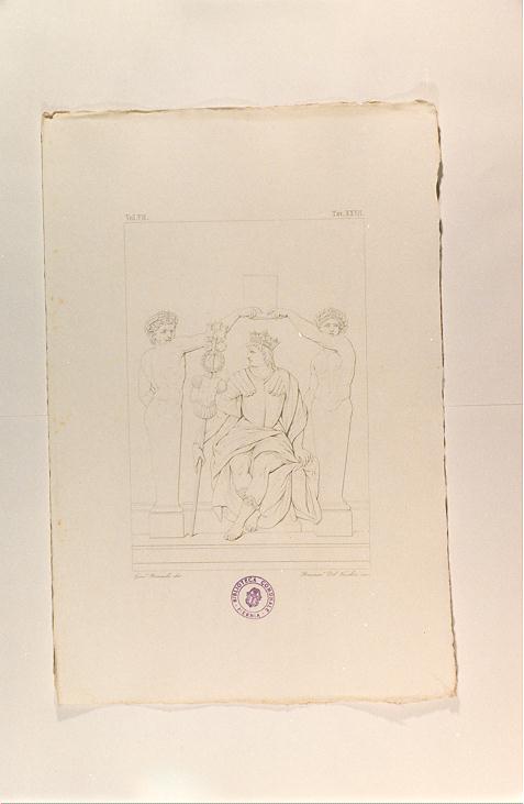 RITRATTO DI FERDINANDO II (stampa, serie) di Del Vecchio Beniamino, Bianchi Giuseppe (sec. XIX)