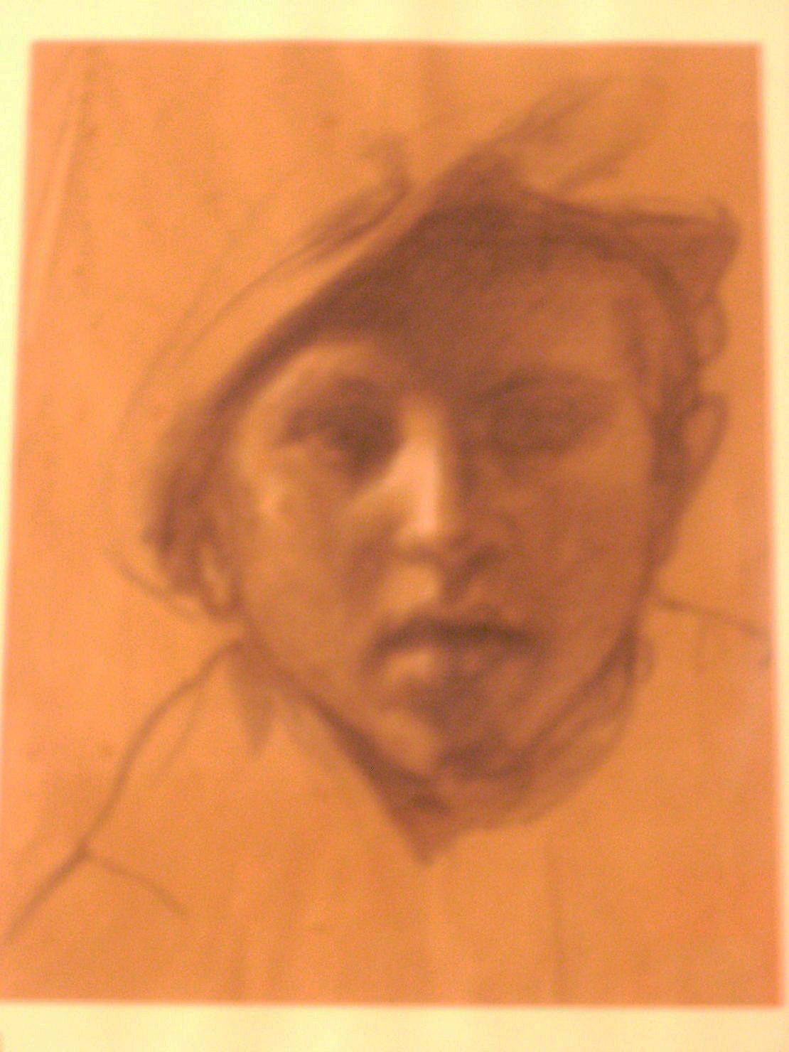 Bambino di Torella, ritratto di bambino (disegno) di Ciamarra Elena (sec. XX)