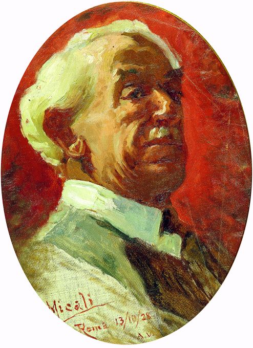 ritratto di Damaso Bianchi (dipinto) di Micali Giuseppe (sec. XX)