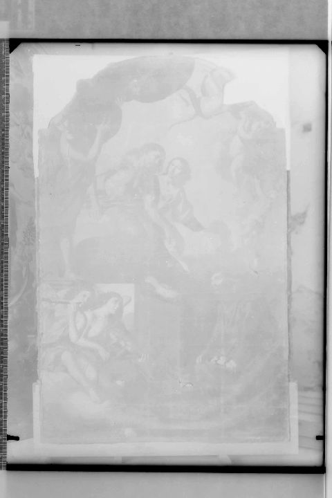 ACQUAVIVA DELLE FONTI (BA) - Chiesetta di S. Ciro - Dipinto su tela (negativo) di Soprintendenza (XX)