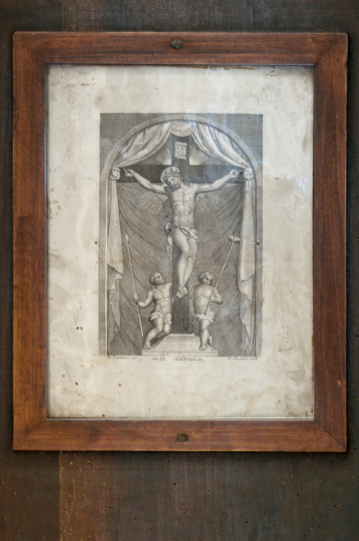 crocifissione (stampa, serie) di Marabini Angelo (metà sec. XIX)