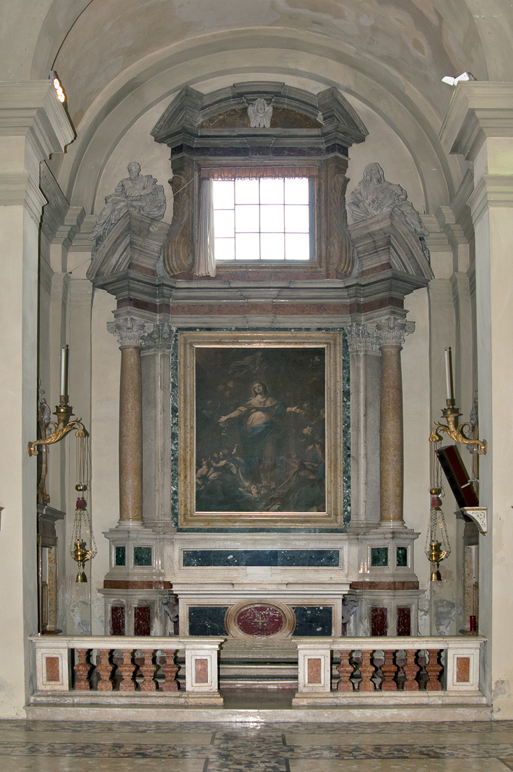 altare, elemento d'insieme di Toschini Giovanni (sec. XVII)