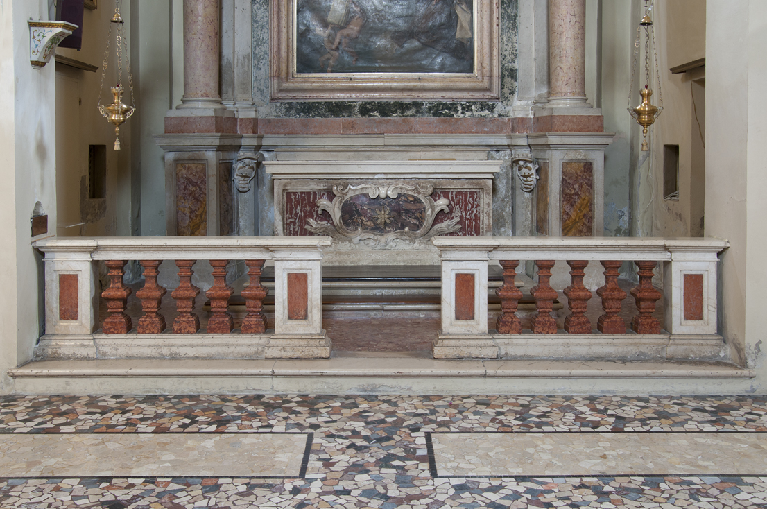 balaustrata di altare - bottega romagnola (prima metà sec. XVIII)