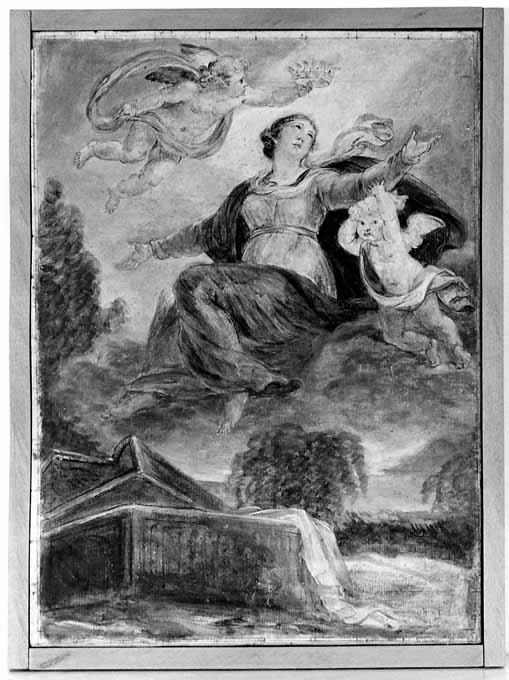 assunzione della Madonna (dipinto) - ambito romano (fine/ inizio secc. XVIII/ XIX)