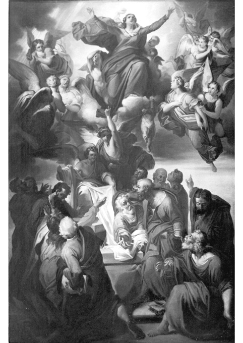assunzione della Madonna (dipinto) - ambito inglese (fine sec. XVIII)
