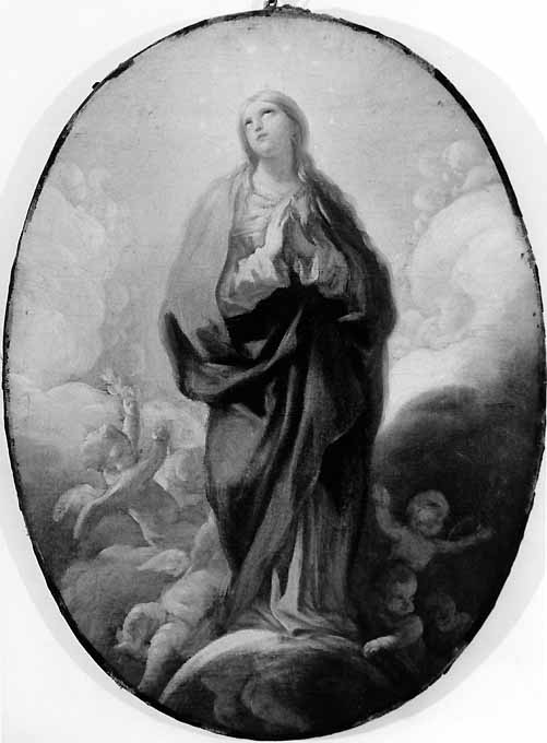Madonna Immacolata (dipinto) di Giordano Luca (secc. XVII/ XVIII)