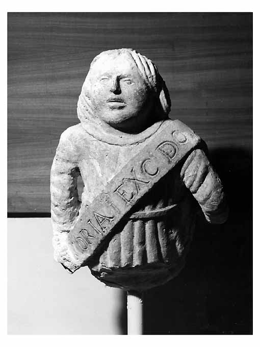 angelo (statua da presepio) di Stefano da Putignano (attribuito) (prima metà sec. XVI)