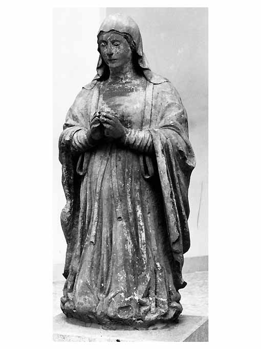 Madonna (statua da presepio) di Stefano da Putignano (attribuito) (prima metà sec. XVI)