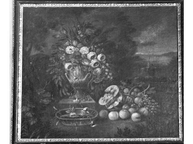 Natura morta (dipinto) - ambito napoletano (sec. XVIII)