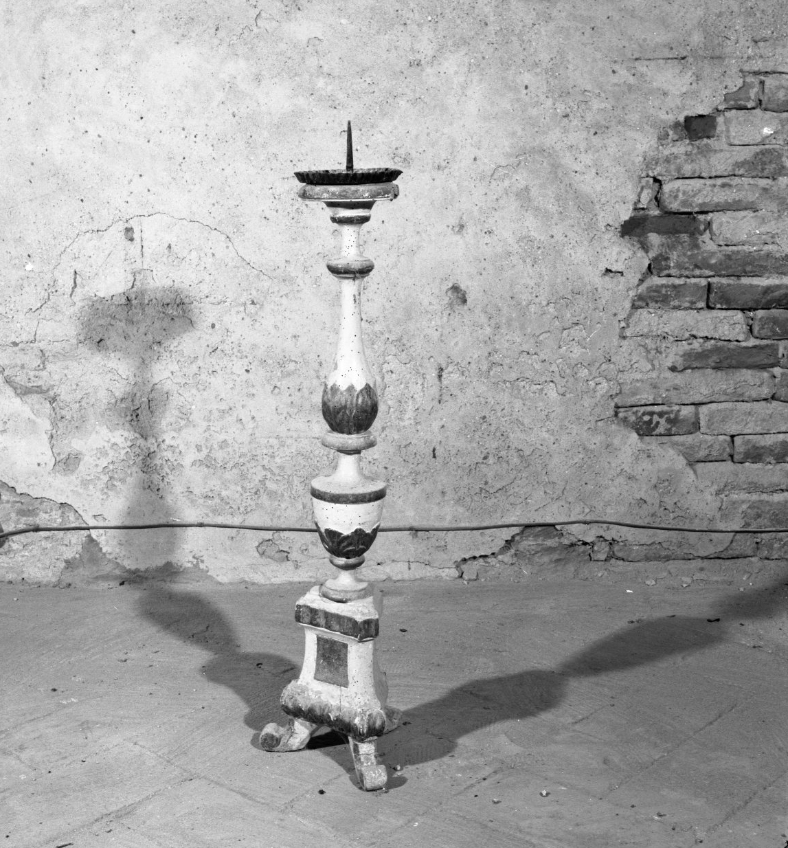 candeliere, serie - bottega toscana (sec. XIX18)