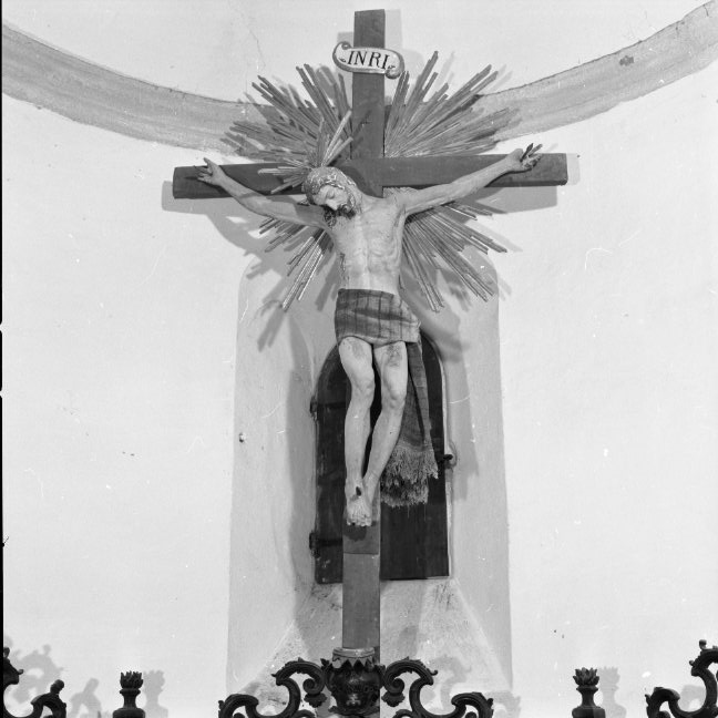 Cristo crocifisso (crocifisso) di Giovan Battista Alessi (attribuito) - ambito toscano (sec. XVII)