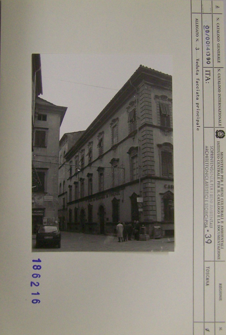 palazzo Ruschi Noceti (palazzo, signorile) - Pontremoli (MS)  (XII)