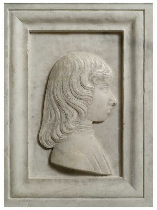 ritratto d'uomo (rilievo, serie) di Civitali Matteo (attribuito) (terzo quarto sec. XV)
