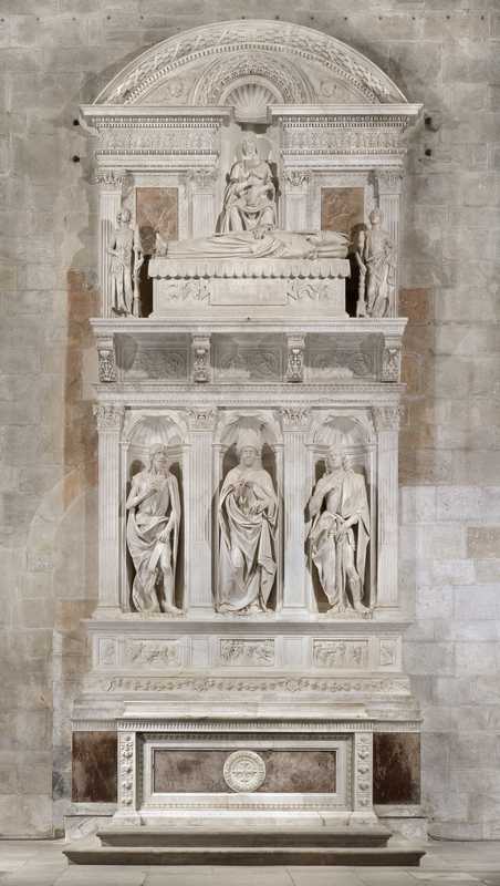 Santi (statua, serie) di Civitali Matteo (attribuito) (terzo quarto sec. XV)