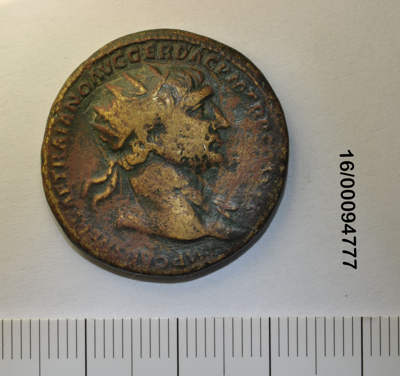 moneta - dupondio (Eta' di Traiano)