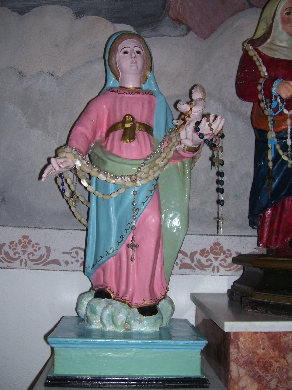 Madonna della presentazione, madonna con bambino (statua)