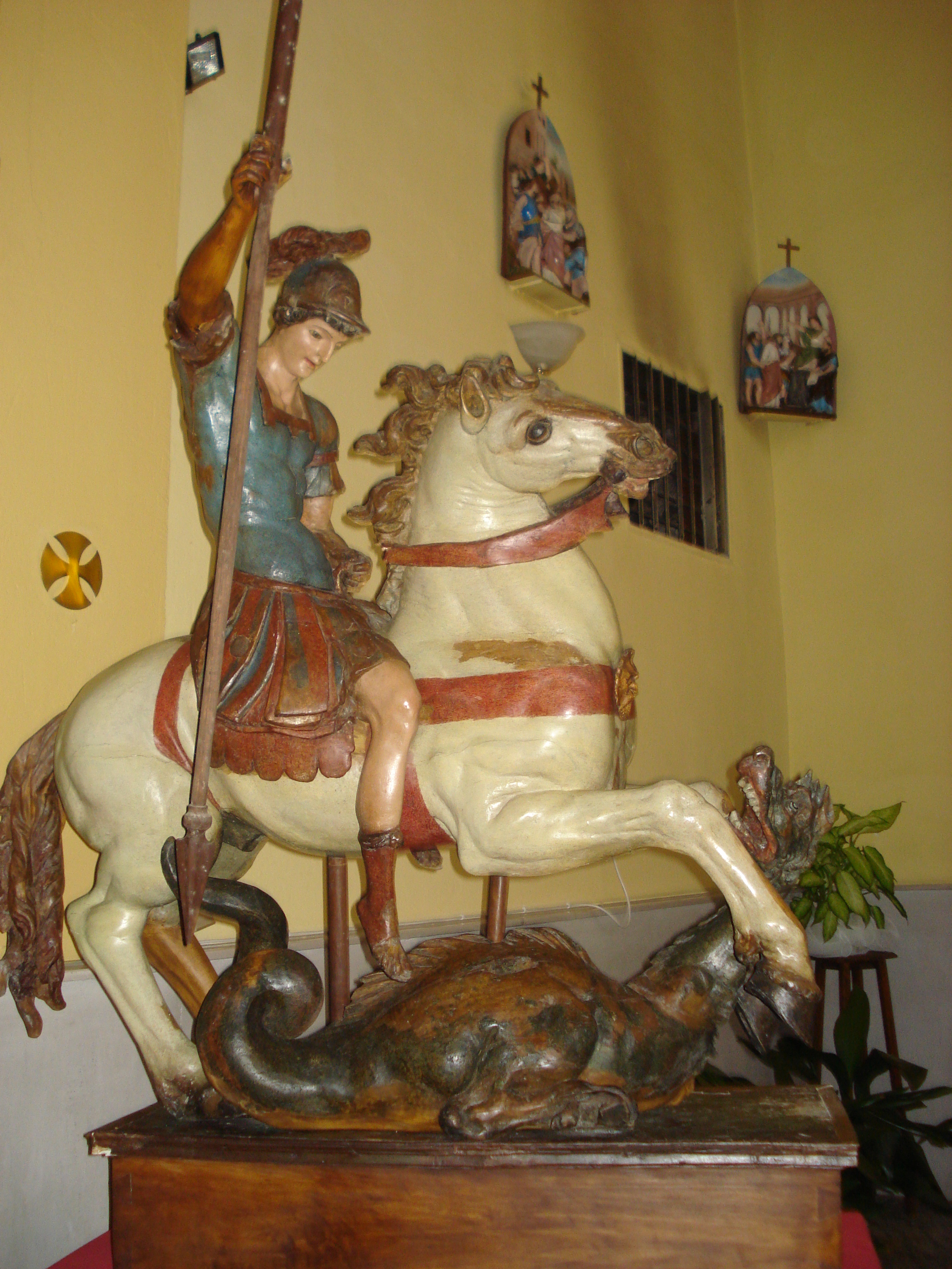 S.giorgio e il drago (statua)
