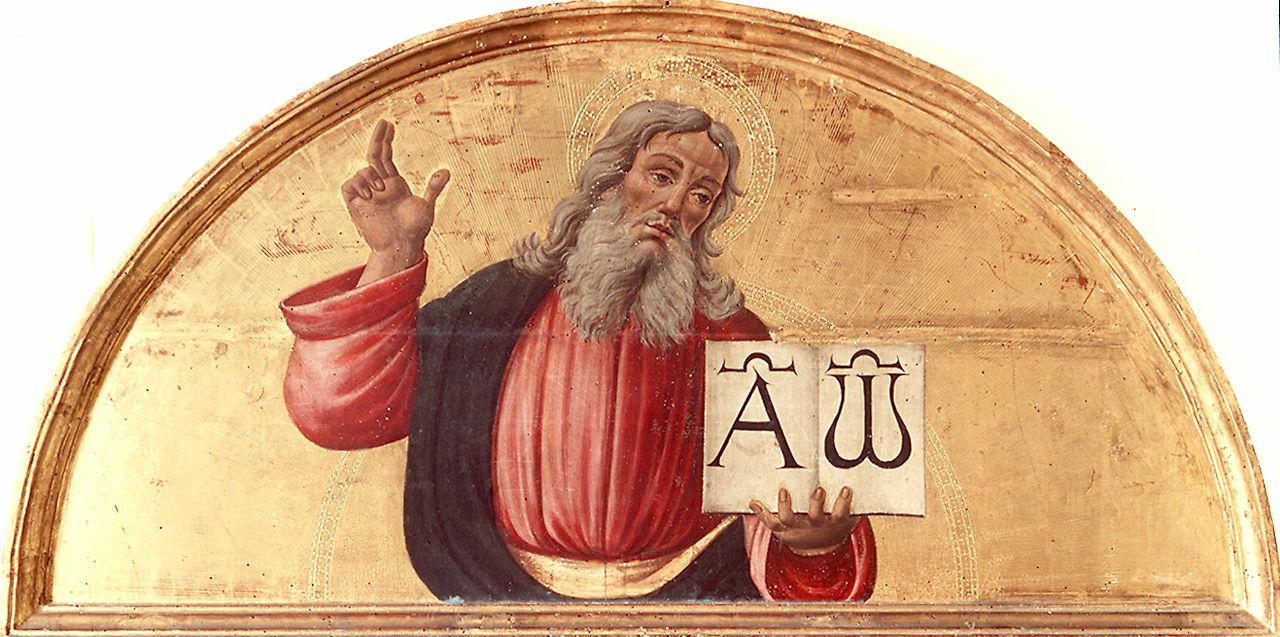 Dio Padre (dipinto) di Rosselli Cosimo (cerchia) (sec. XVI)