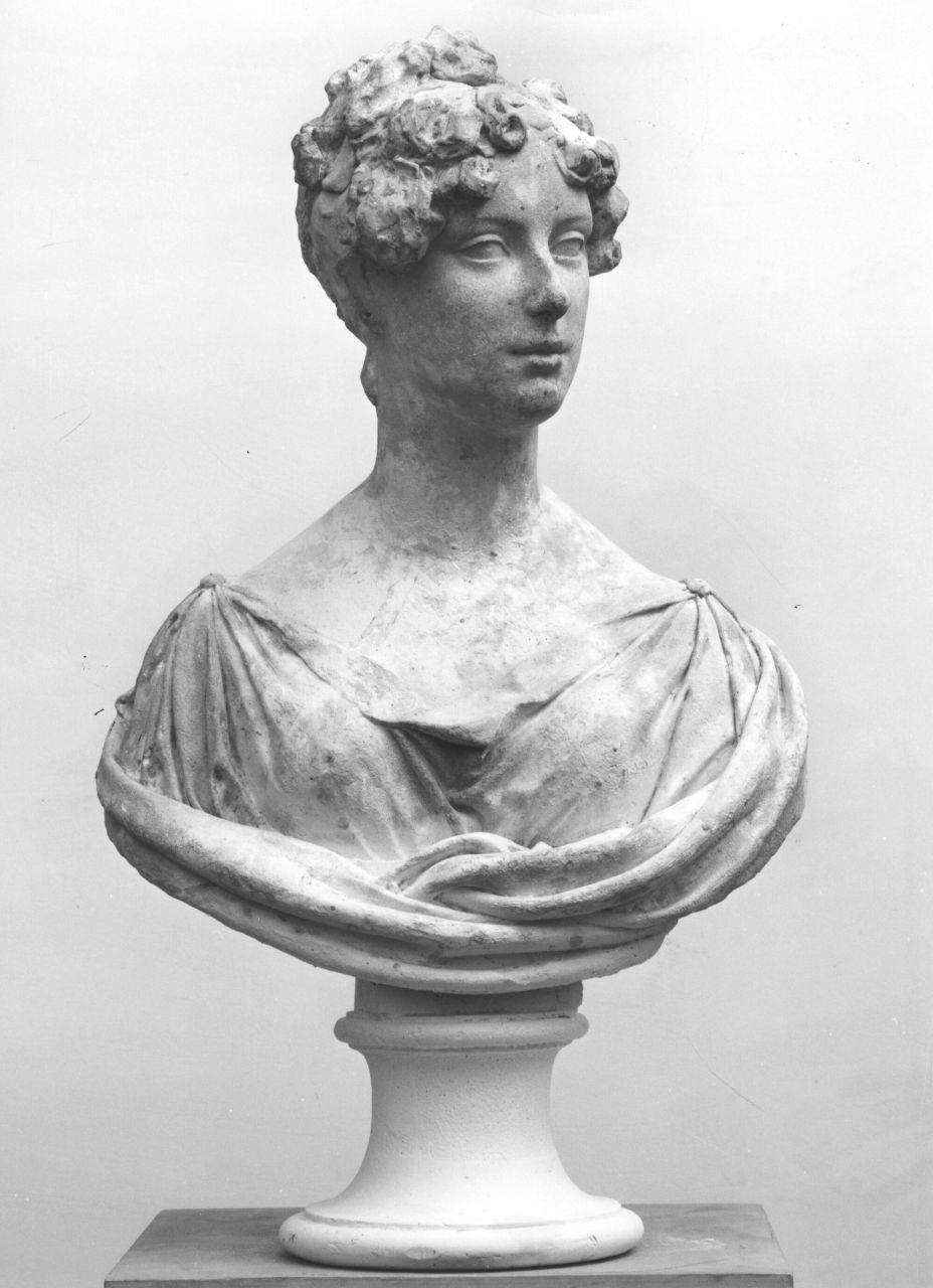 busto ritratto di Lady Harriet Herbert Stapleton (busto) di Bartolini Lorenzo (sec. XIX)