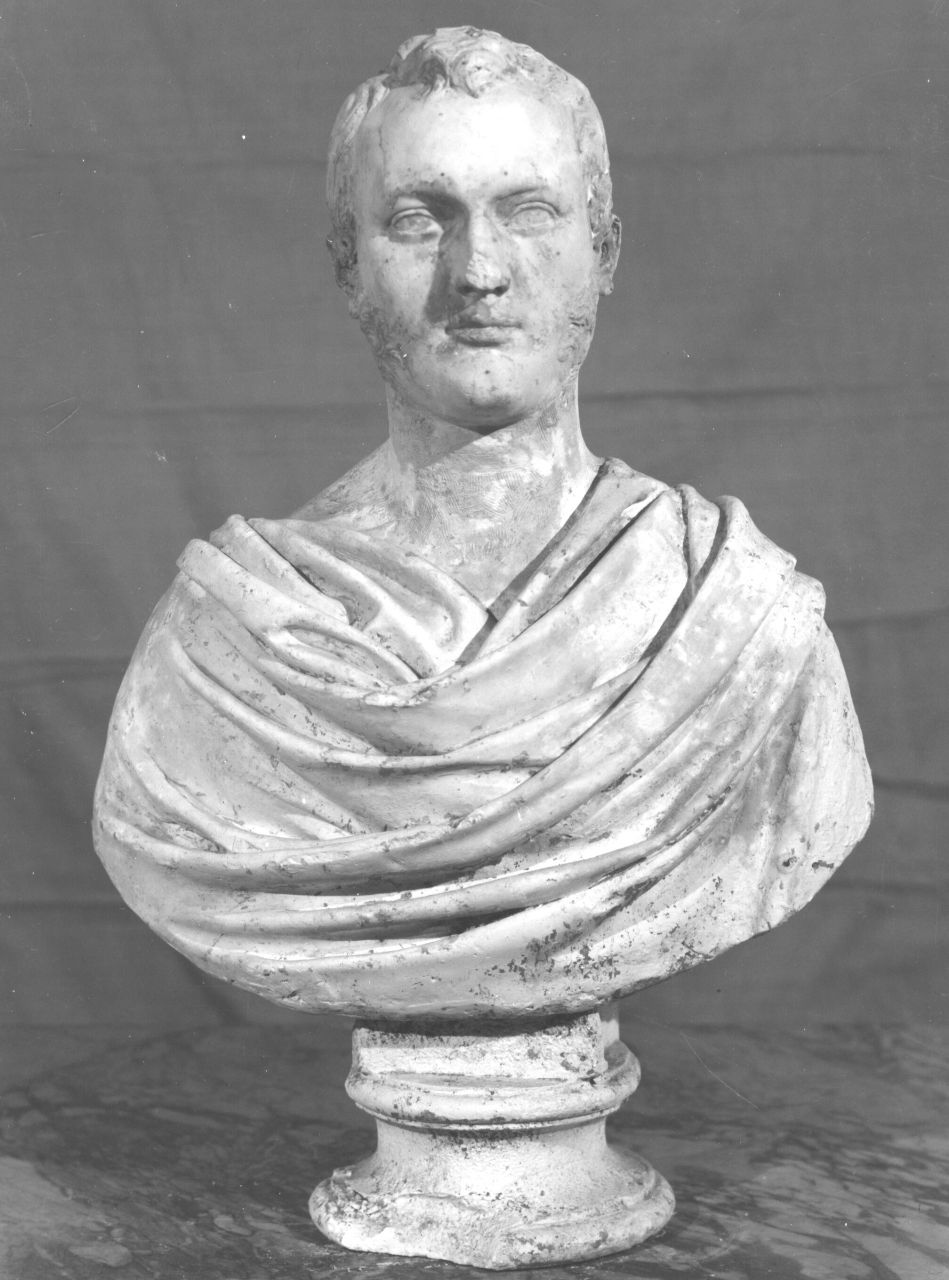 busto ritratto maschile (busto) di Bartolini Lorenzo (sec. XIX)