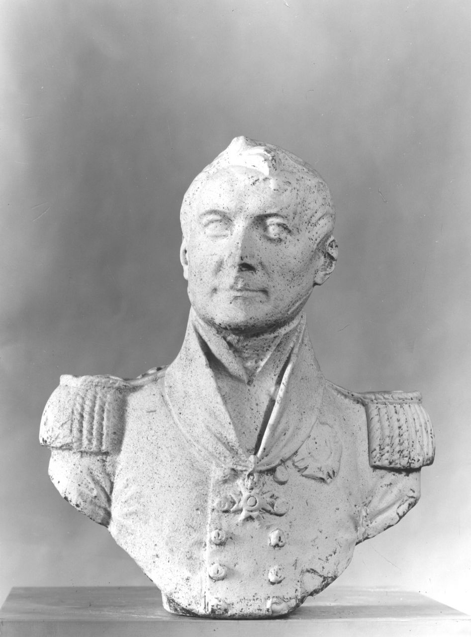 busto ritratto del maresciallo marchese Maison (busto) di Bartolini Lorenzo (prima metà sec. XIX)