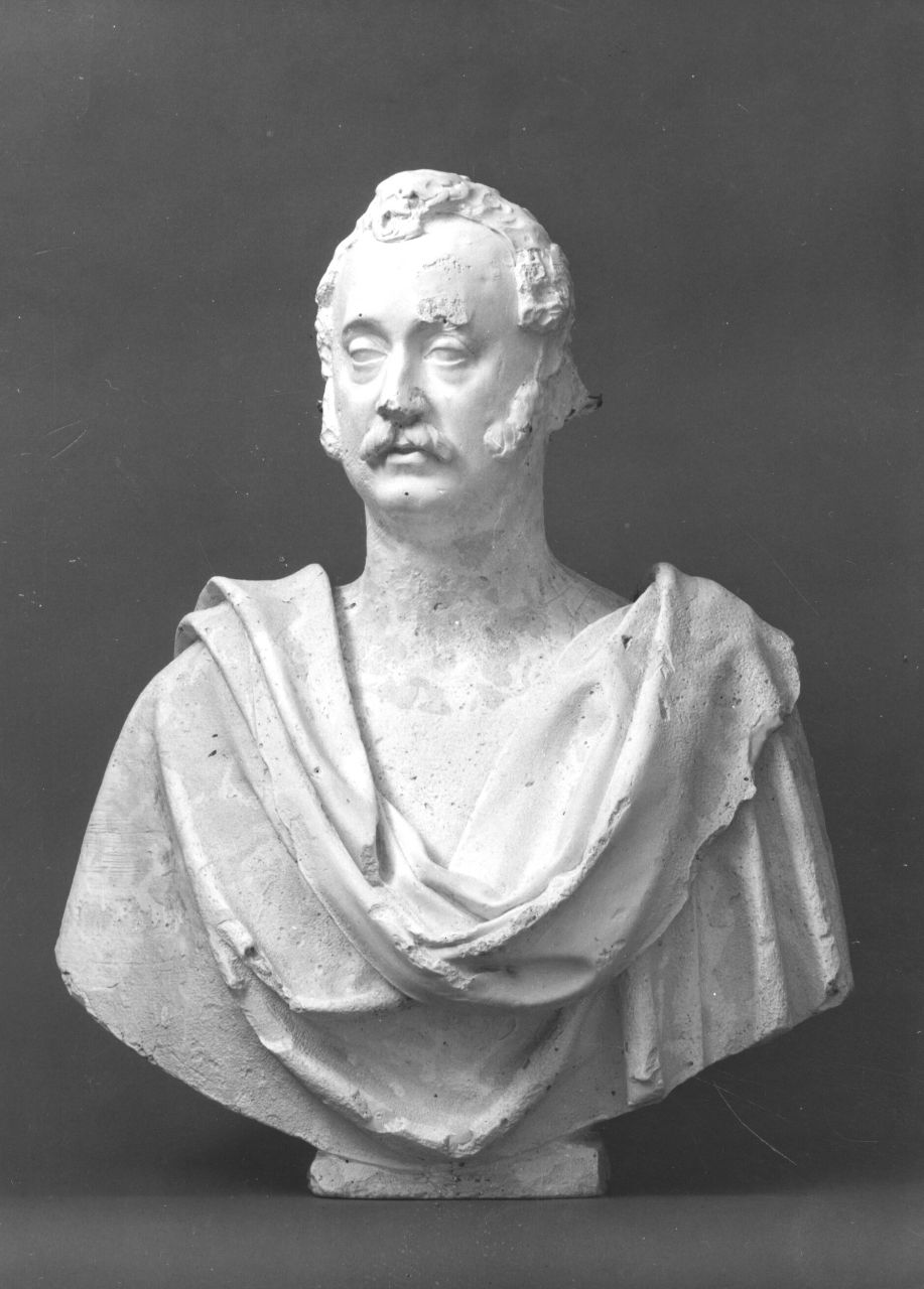 busto ritratto di Honoré de Balzac (?) (busto) di Bartolini Lorenzo (sec. XIX)
