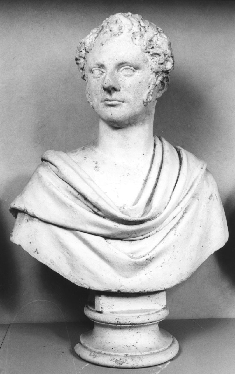 busto ritratto d'uomo panneggiato (busto) di Bartolini Lorenzo (prima metà sec. XIX)