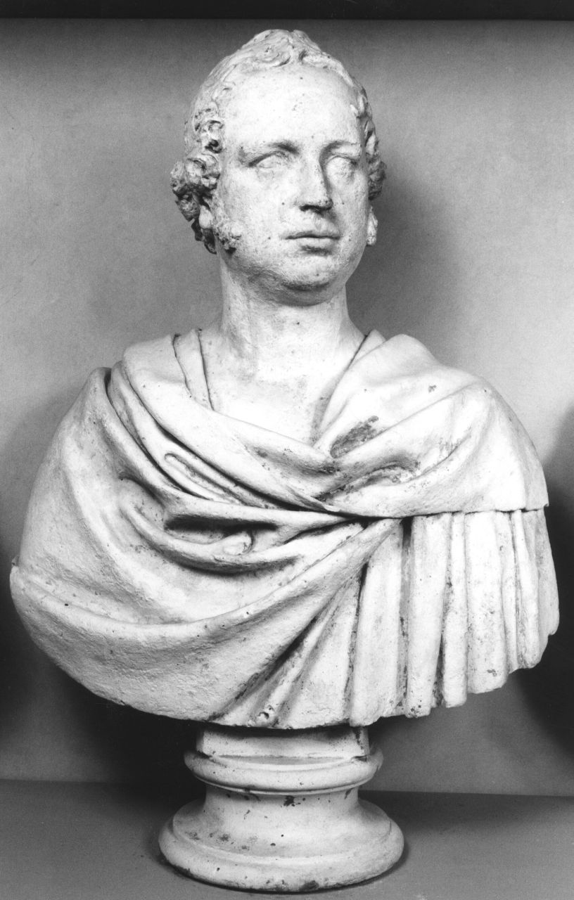 busto ritratto di Henry George Herbert II conte di Carnarvon (busto) di Bartolini Lorenzo (prima metà sec. XIX)
