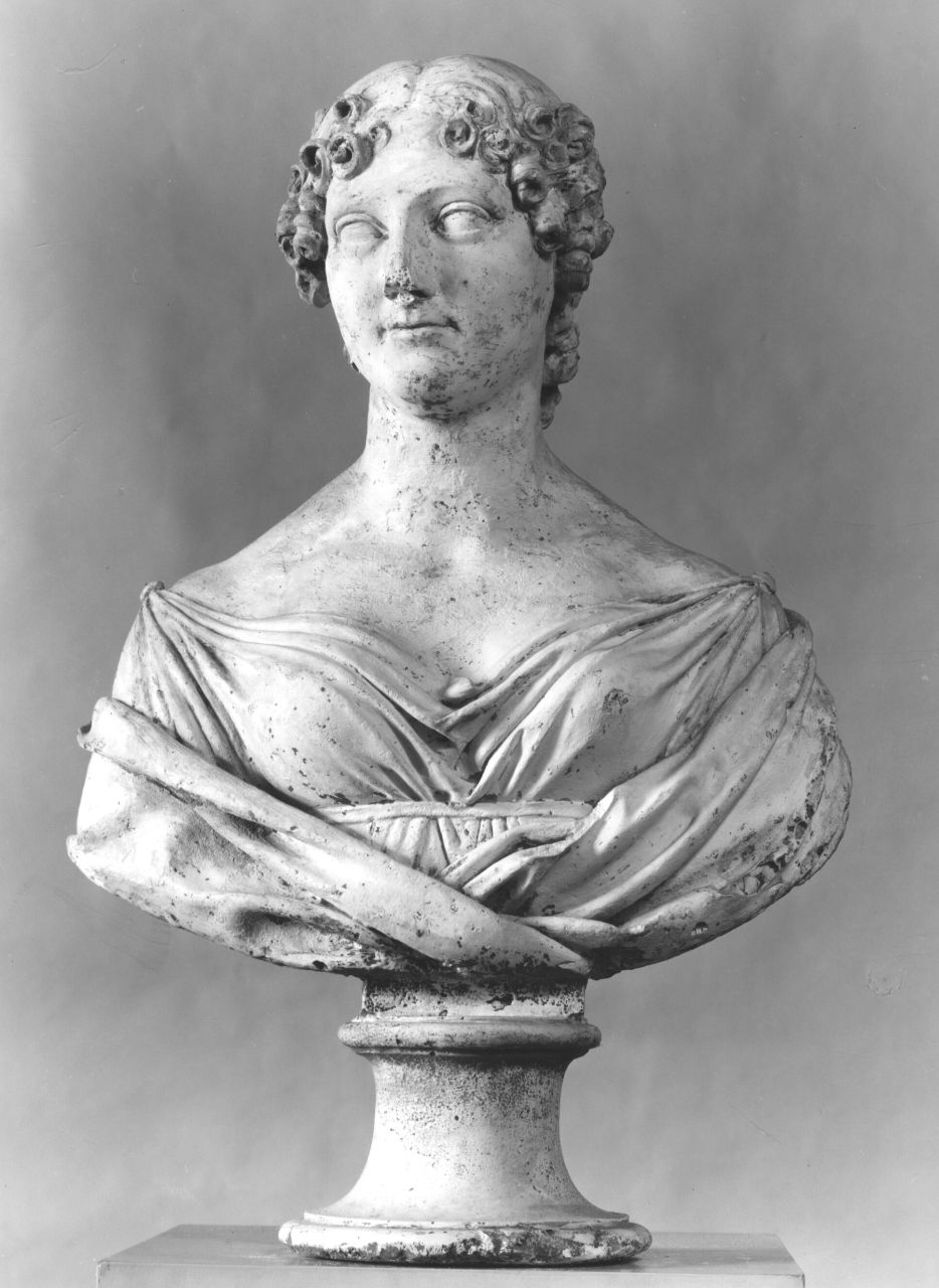 busto ritratto di donna (busto) di Bartolini Lorenzo (prima metà sec. XIX)