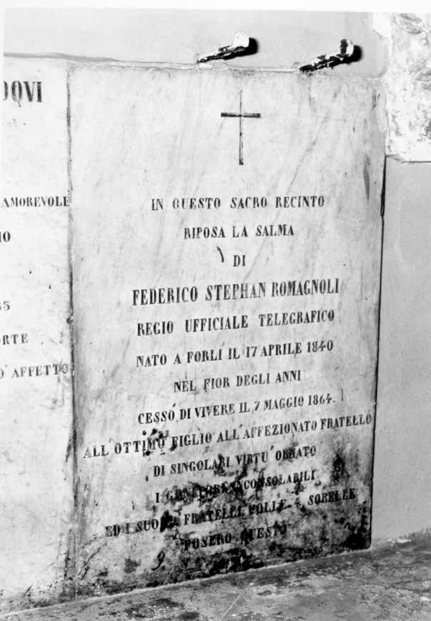 Federico stephan romagnoli (monumento funebre)