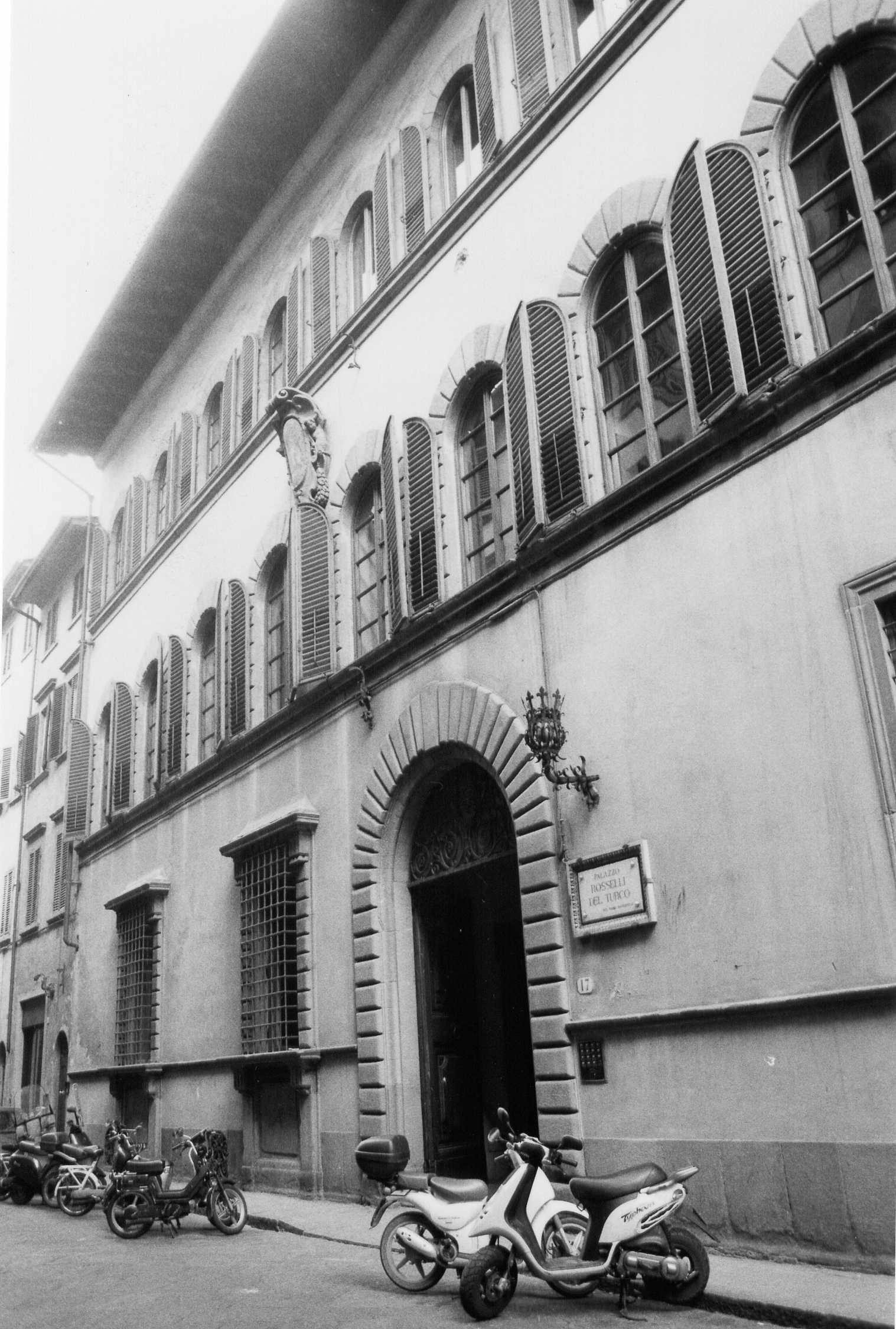 Palazzo Rosselli del Turco (palazzo) - Firenze (FI)  (XVI, seconda metà)