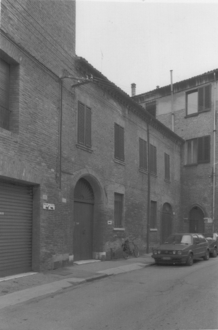 Casa Minerbi (casa, privata) - Ferrara (FE)  (XIV, inizio)