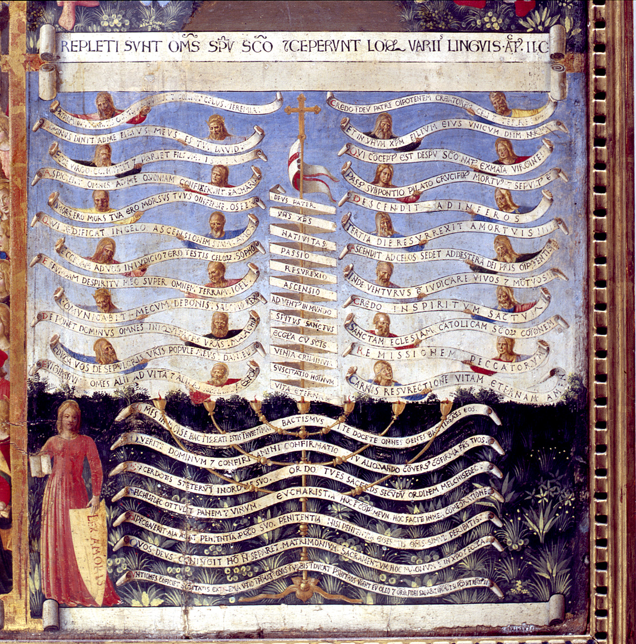 Lex Amoris (dipinto) di Giovanni da Fiesole detto Beato Angelico (e aiuti) (sec. XV)