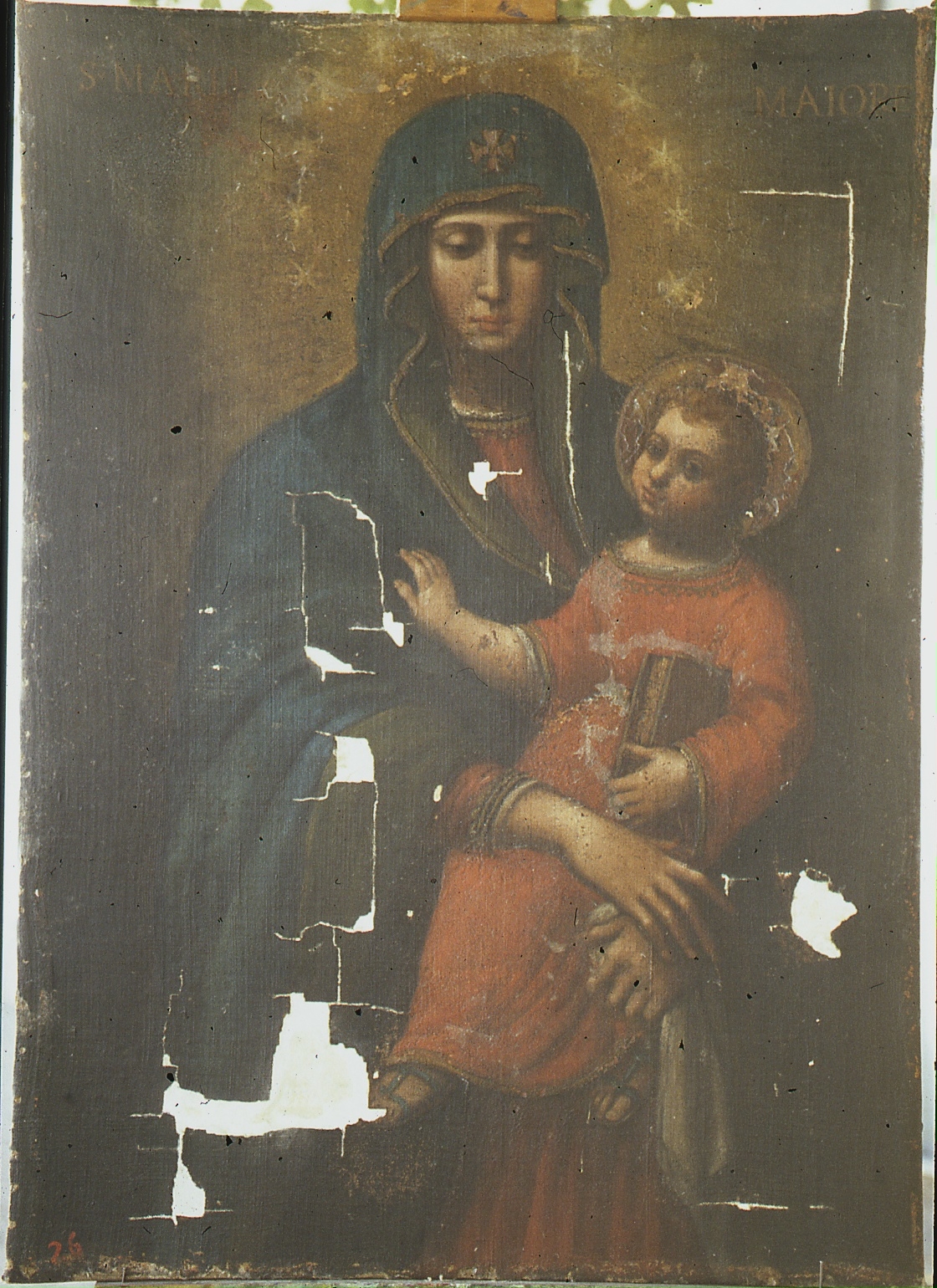Madonna con Bambino (dipinto) - ambito toscano (sec. XVII)