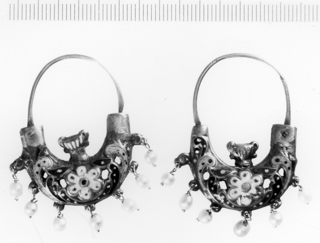 orecchino, coppia - manifattura italiana (sec. XVIII)