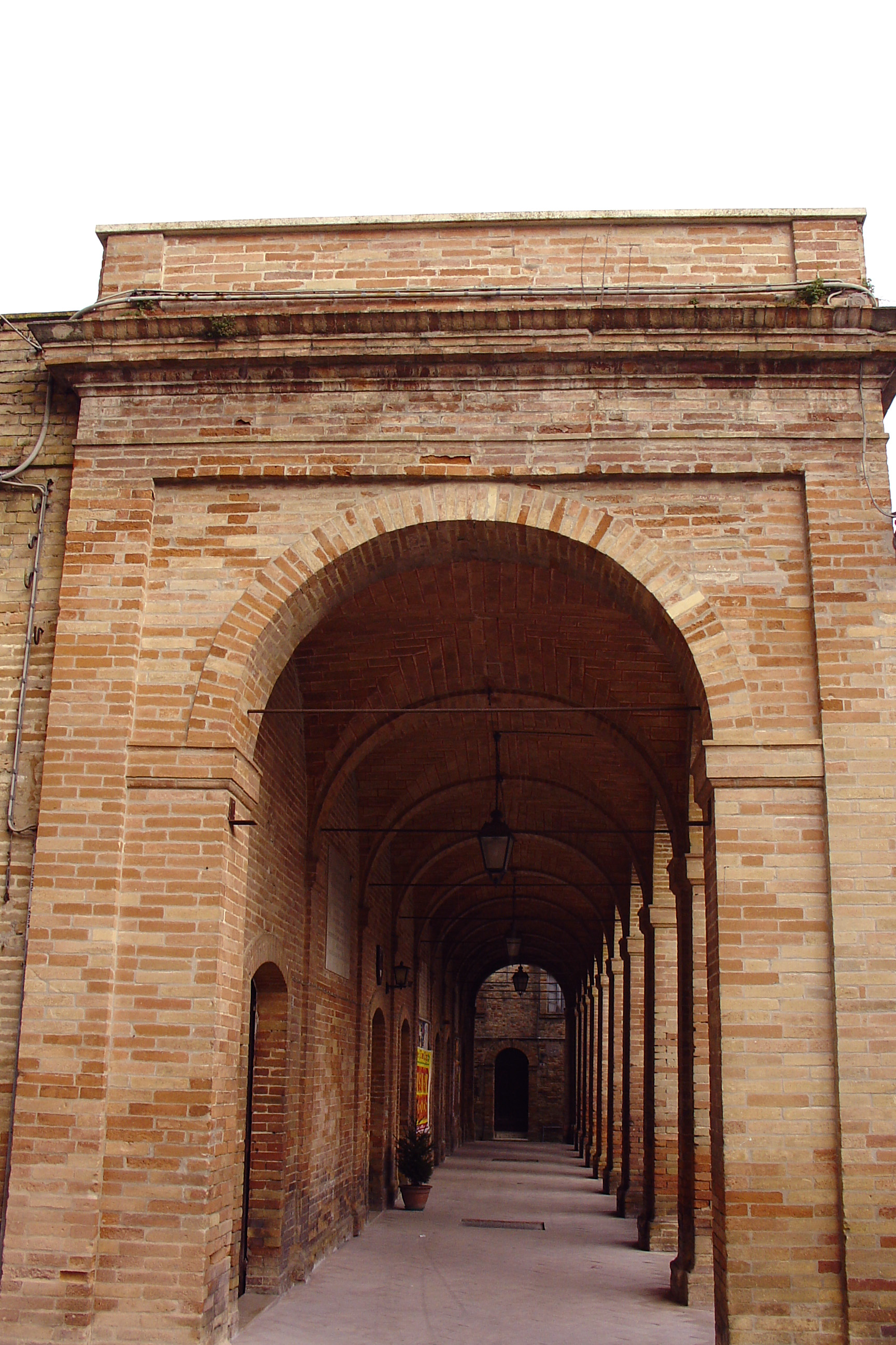 Loggiato (loggiato) - Montefiore dell'Aso (AP) 