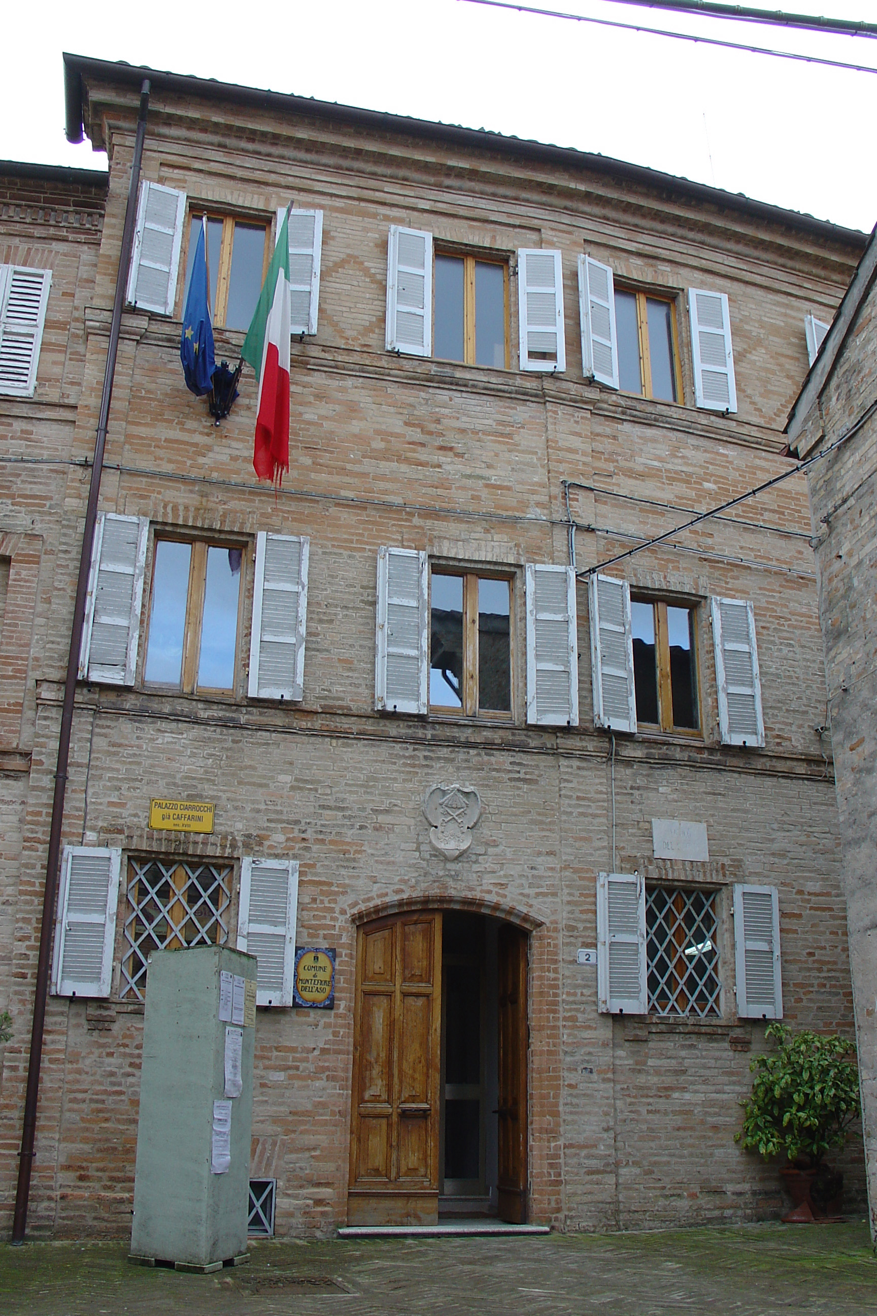 Palazzo del Comune (palazzo per attività pubbliche e direzionali, pubblico) - Montefiore dell'Aso (AP) 