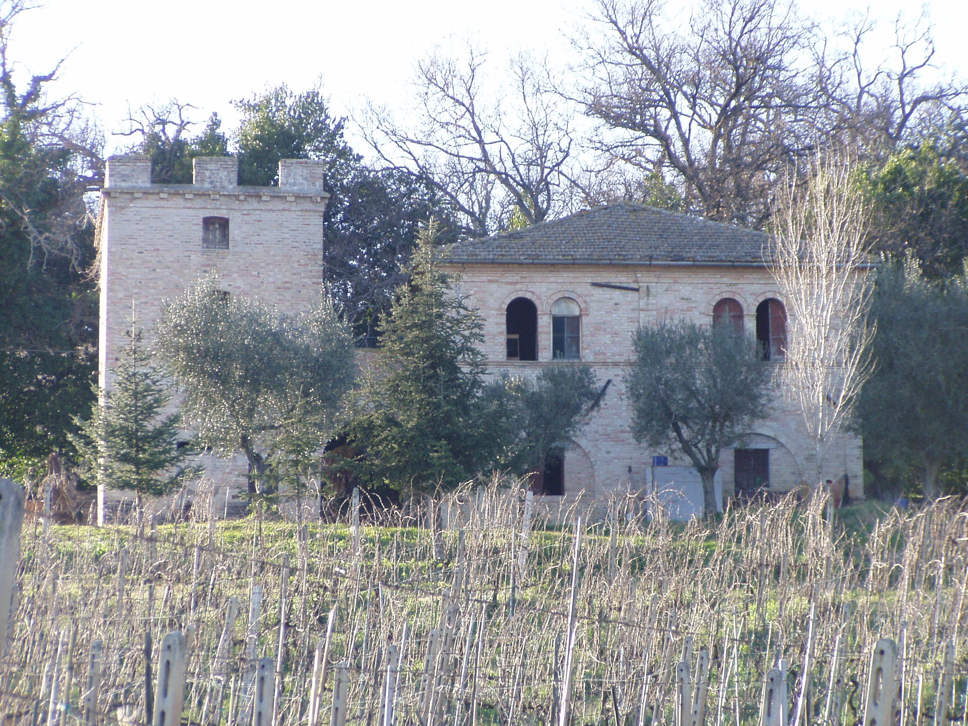 Casa colonica (casa colonica, marchigiana con scala interna) - Urbisaglia (MC) 