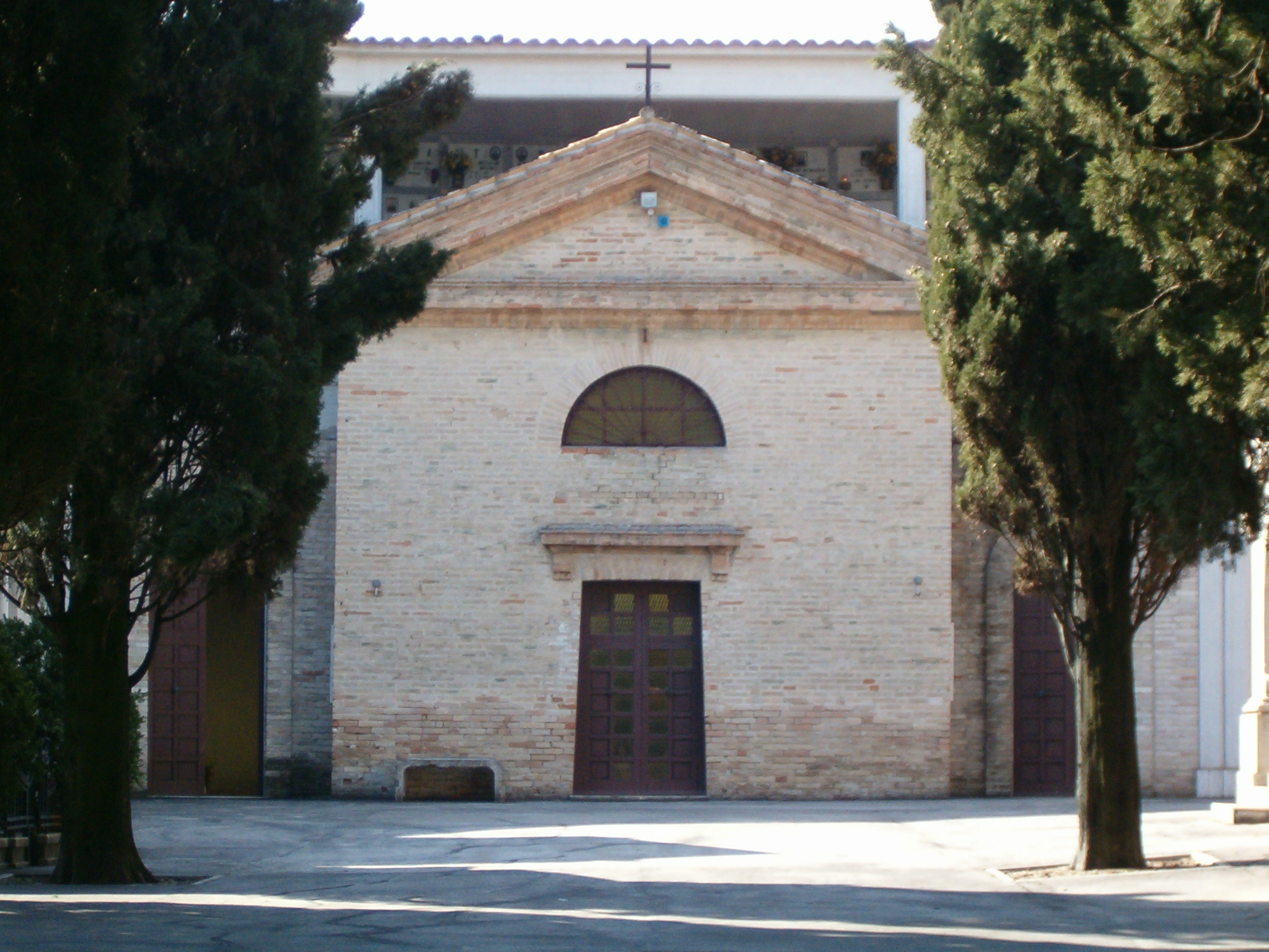 Chiesa cimteriale (chiesa, cimiteriale) - Montefano (MC) 