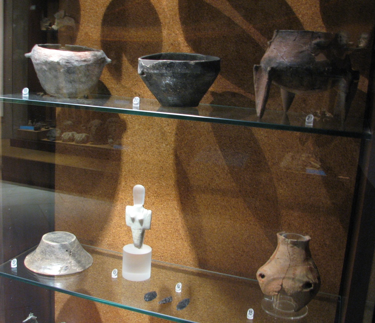 Materiale di collezione museale (ceramica, materiale lapideo)