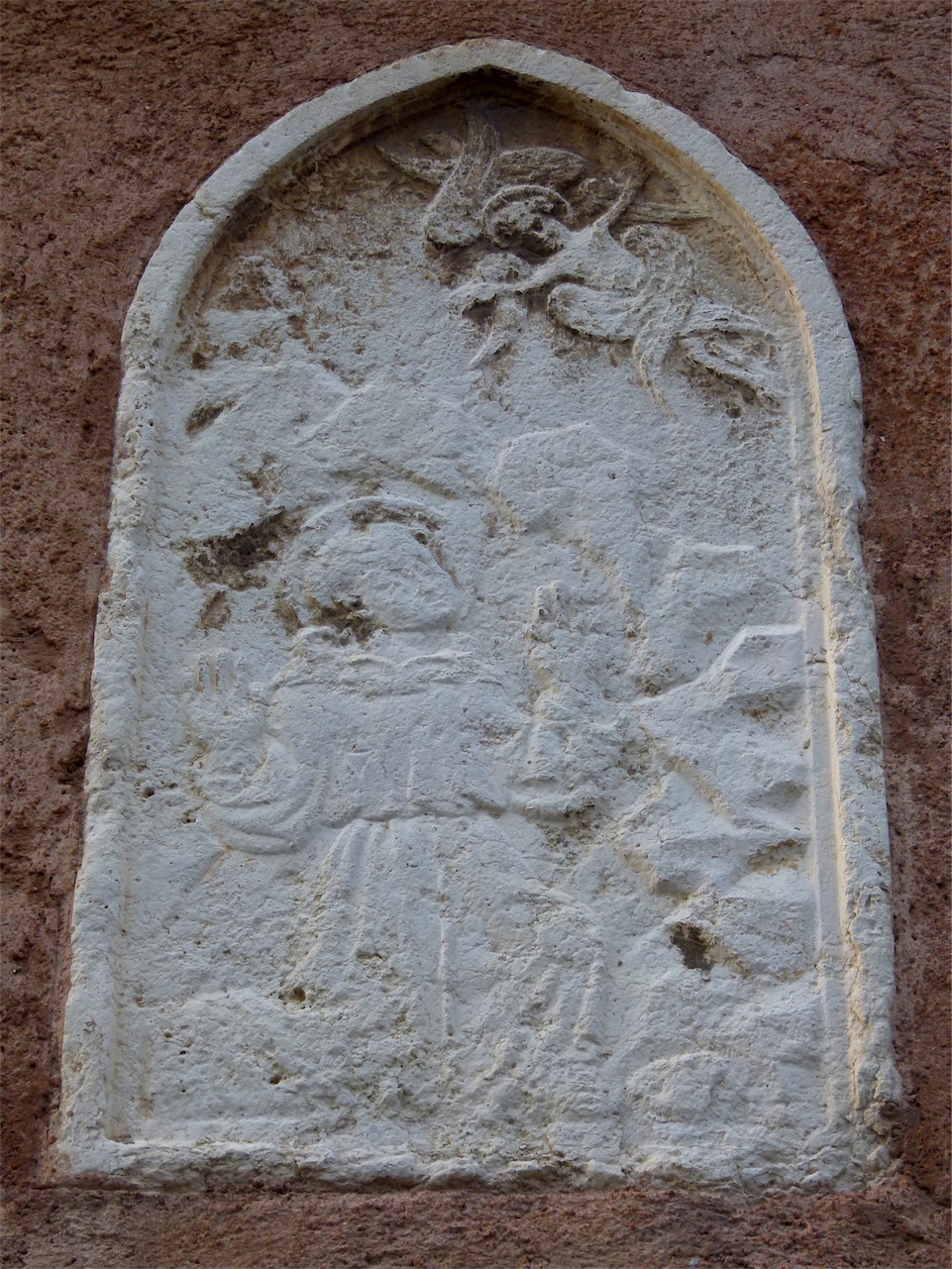 personaggio sacro (rilievo, opera isolata) - produzione veneziana (sec. XVI)