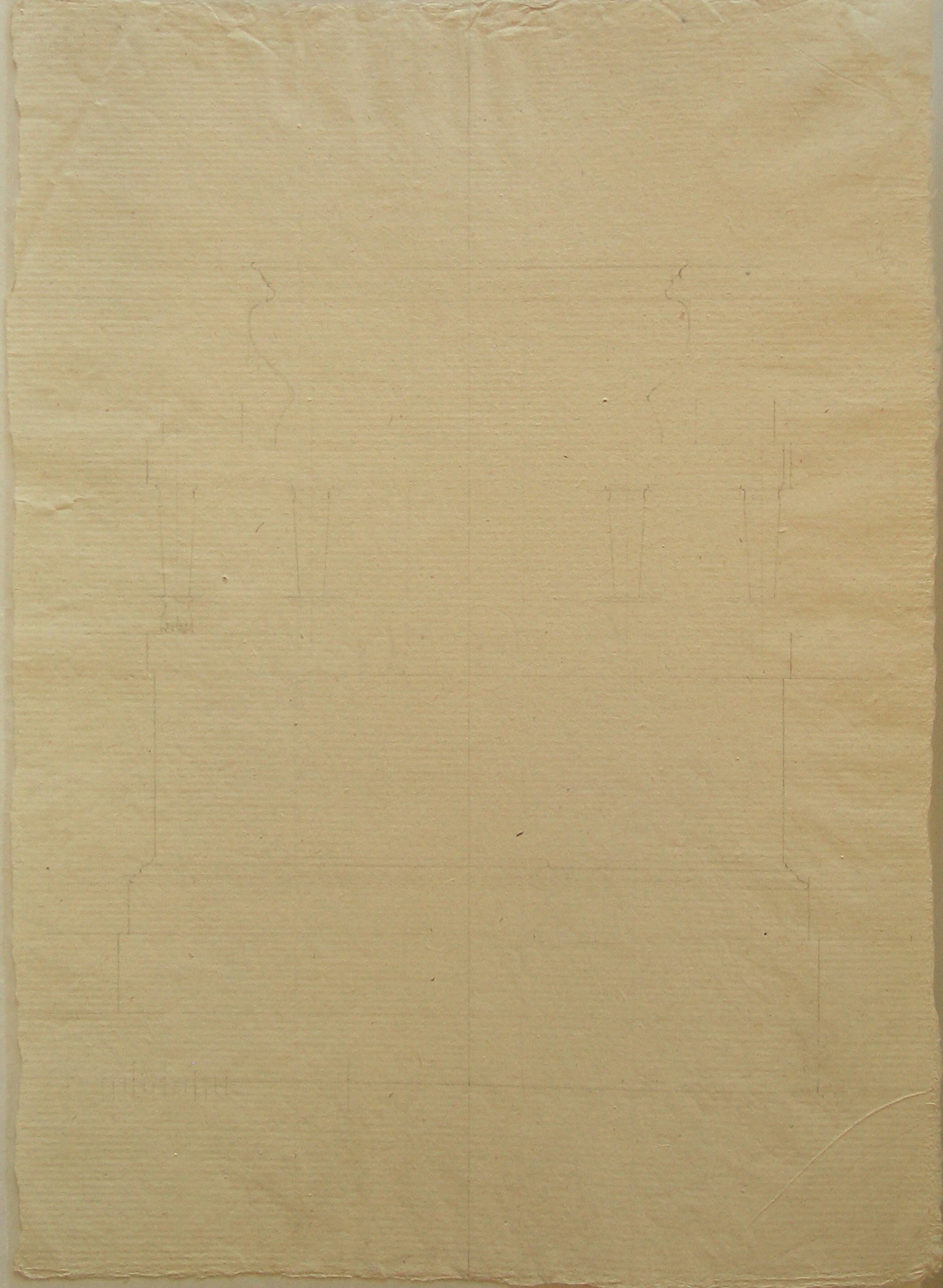 Progetto architetettonico: dttaglio di cornici (disegno architettonico, opera isolata) di Cagnola Luigi (attribuito) (sec. XIX)