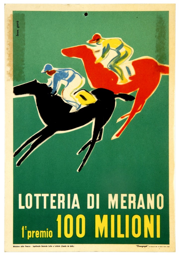 fantini a cavallo (locandina) di Broggini Luigi detto Leon Garù (metà sec. XX)