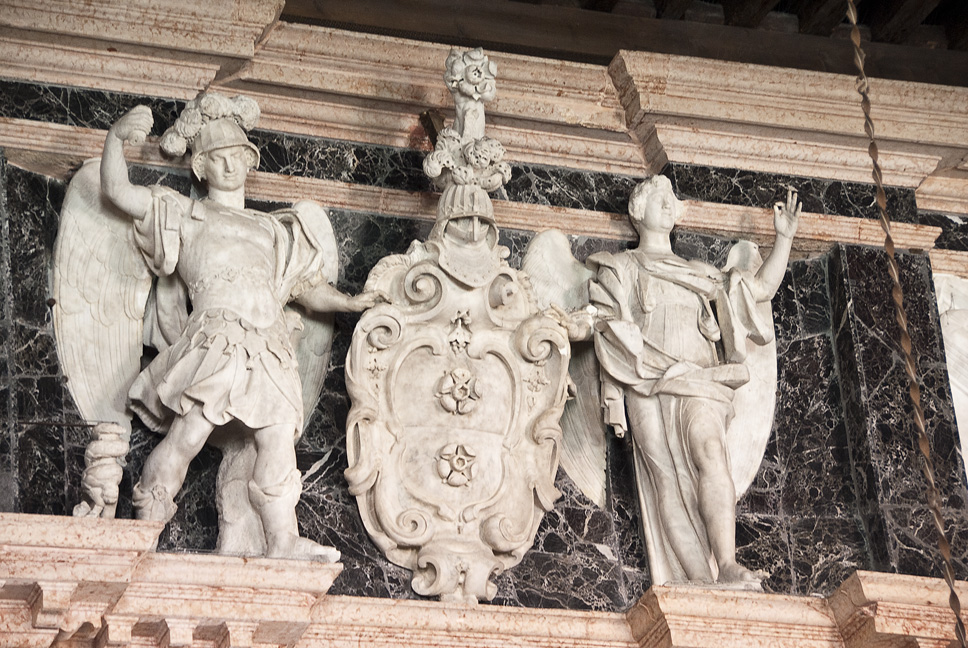 gruppo scultoreo, elemento d'insieme di Sardi Giuseppe, Cavrioli Francesco (attribuito) (terzo quarto XVII)